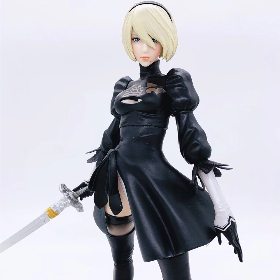 Фигурка Tronzo NieR Automata YoRHa № 2 Тип B 2B привлекательная фигурка из ПВХ модели Аниме