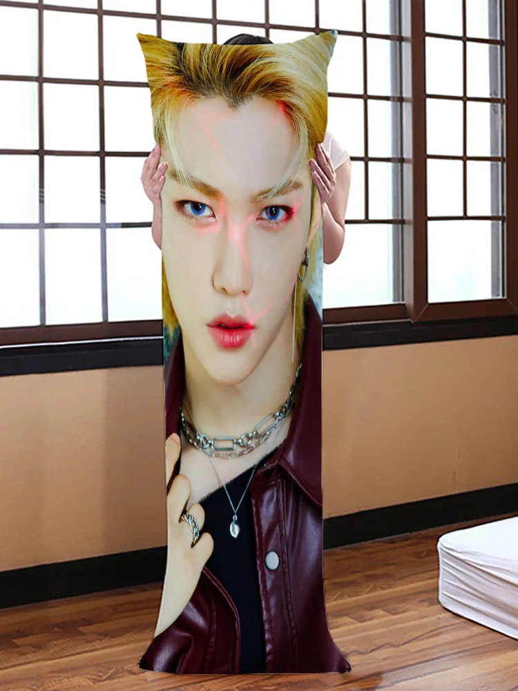 StrayKidsFelixDakimakuraHuggingBodyPillowCaseDIYCustomThrow
