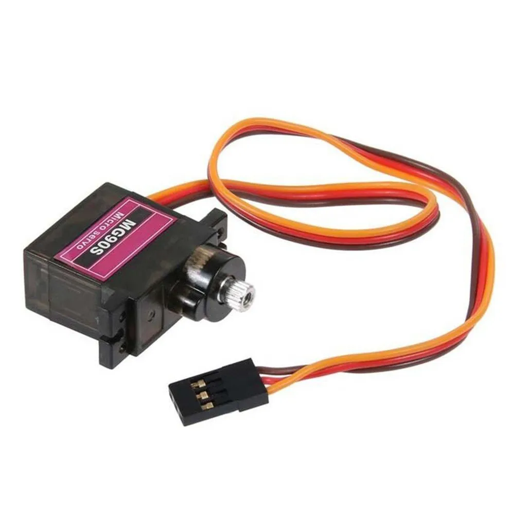 1PC MG90S Micro Metal Gear 9g Servo for RC Plane Helicopter Boat Car 360 Degree L1205 3