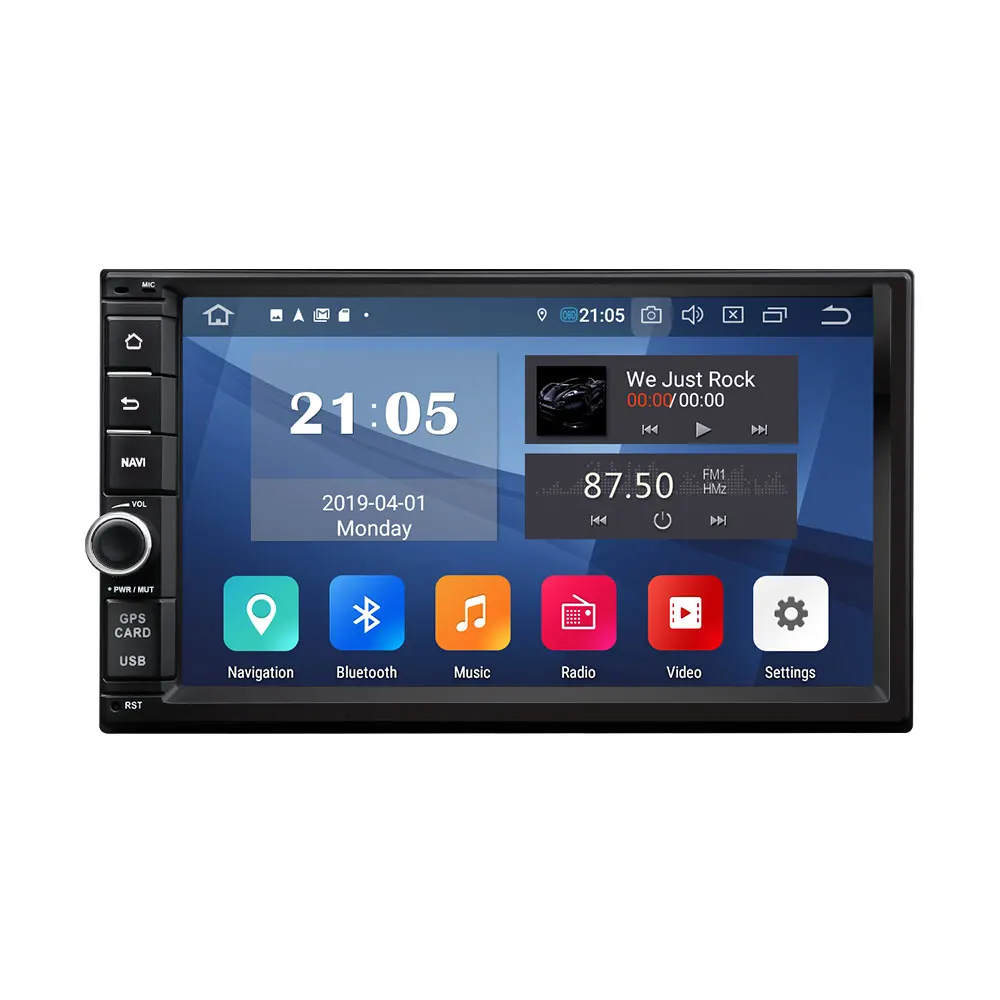 

Eonon Android 9.0 Pie Universal Double Din Car Stereo 7 Inch HD Touchscreen Car GPS Navigation Bluetooth 5.0 4G Wi-Fi
