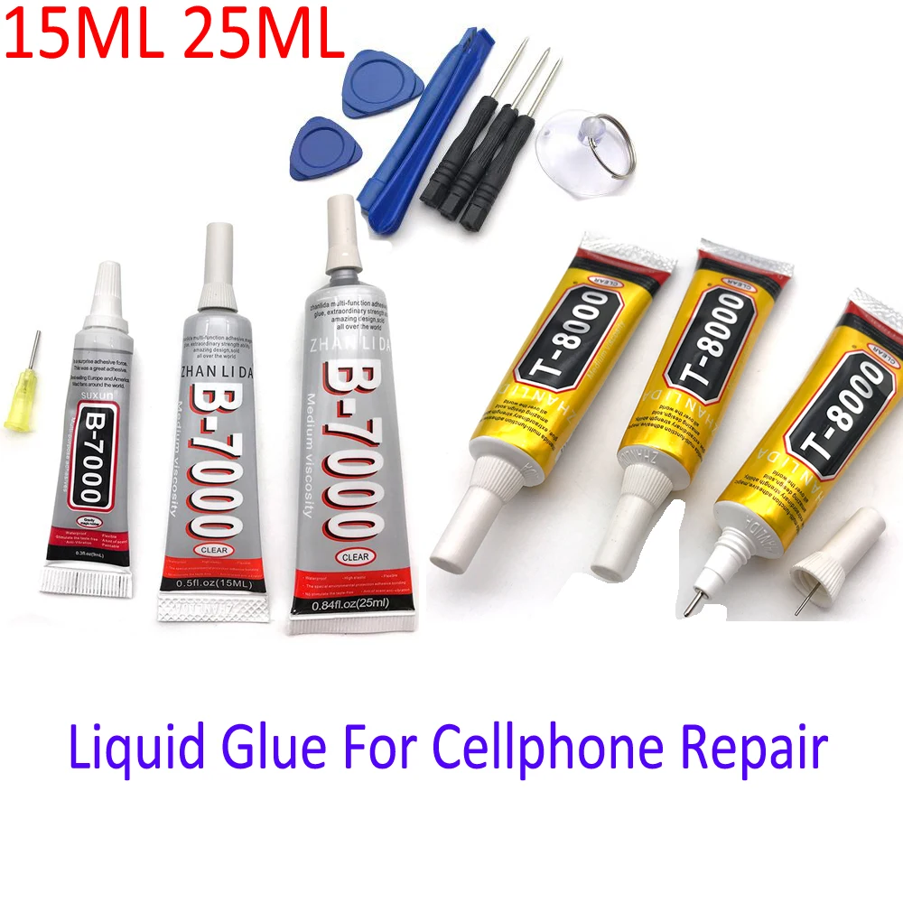 B7000 Adhesive Glass Touch Screen Cell Phone Repair For B6000 T8000