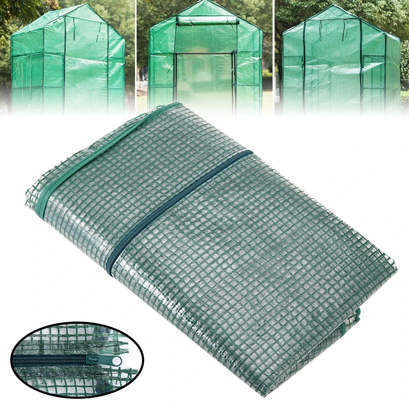 Plastic Greenhouse Cover 4 Tier Plastic Garden Greenhouse Replacement