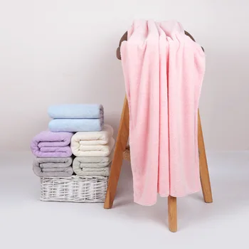 

Coral Velvet Towel Two-piece Towel Set Thick Absorbent Bath Towel Set Wholesale Customizable