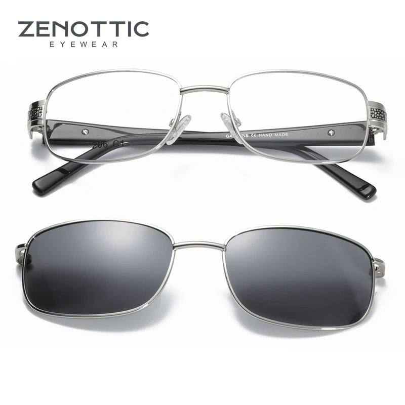 ZENOTTIC 2 в 1 поляризованные солнцезащитные очки с магнитной застежкой маленькие