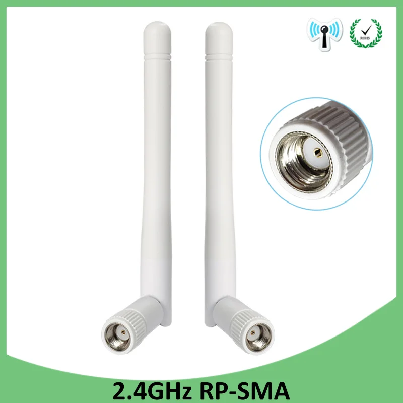 5 шт. 2 4 ГГц антенна 3dbi RP SMA wifi Антенна антенный разъем wi fi антенны для