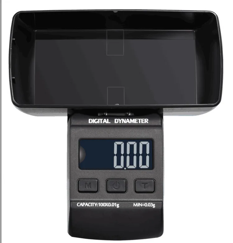 Professional High Precise Digital Turntable Force Scale Gauge Arm Load Meter LCD Backlight 100G/0.01G for LP Vinyl Record Needle Turntable Stylus Scale