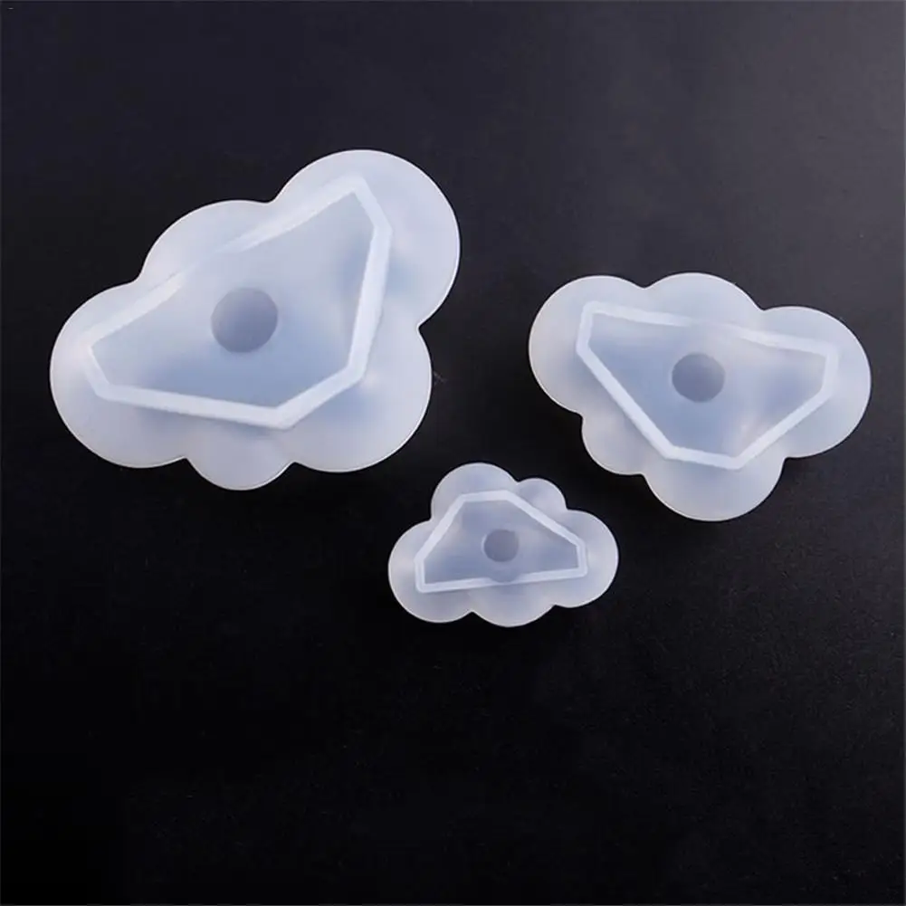 Silicone Mold Handicraft Cloud Mold DIY Baking Tools for Cake Fondant Chocolate Making Foldable Candy Mold