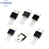 10PCS TIP31C TIP32C TIP41C TIP42C TIP107 TIP122 TIP127 TIP147 LM317T Power Darlington Transistor TO220 NPN PNP ► Photo 1/3