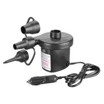 

Multifunctional Portable Car Inflatable Pump DC12V Car Auto Electric Air Pump Inflator 3 Nozzles Air Bed Mattress Boat Hot