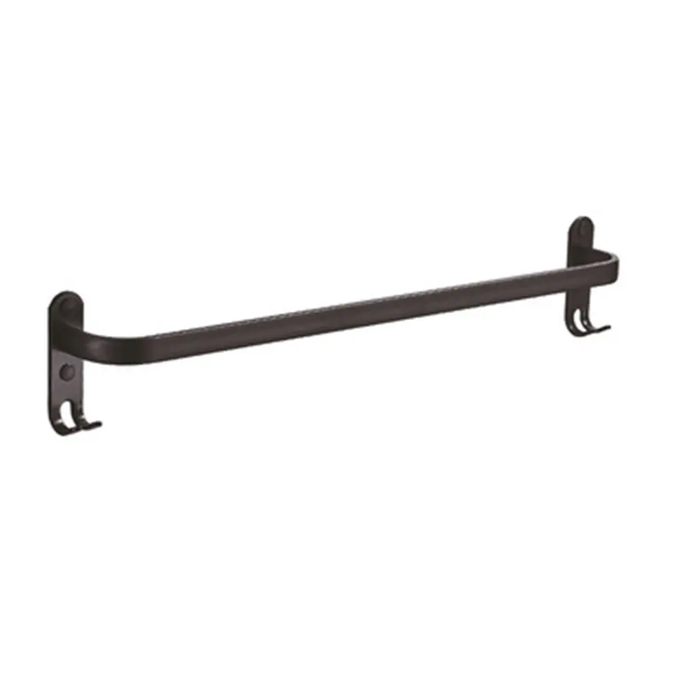 1/2/3 Layer Cloth Holder Shoe Rack Organizer Towel Rack Towel Holder With Hooks Bar Slipper Self Wall Mount Hanger