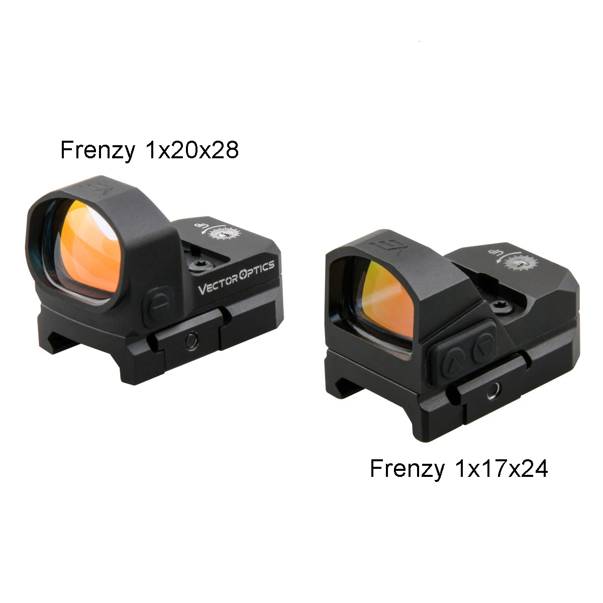 Векторная оптика Frenzy 1x20x28 большой размер окна тактический Красный точечный