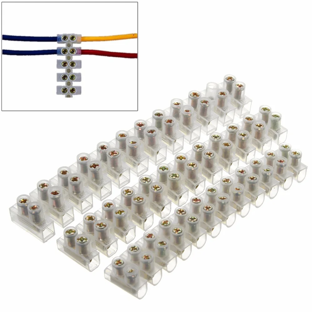 3 шт. 3A 5A 10Amp 12 ходовой Барьерный винтовой клеммный блок провод соединительная