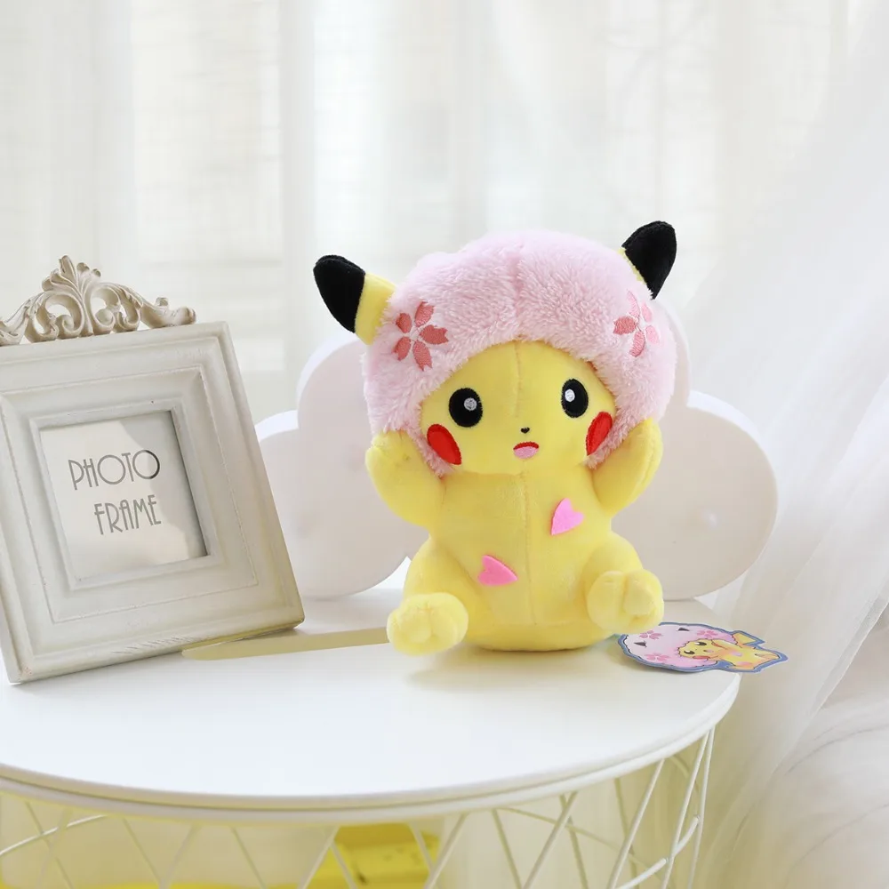 girl pikachu plush