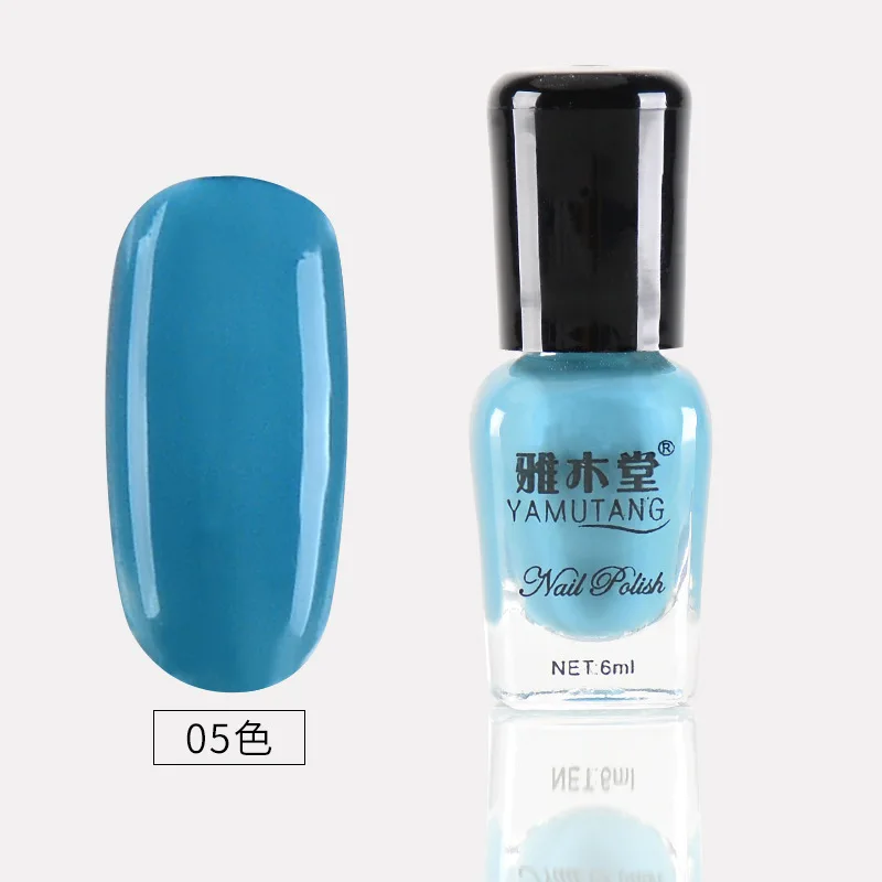 6ml-30colors лак для ногтей на водной основе, не содержит альдегида, Защита окружающей среды, зеркало, разрывающий пилинг, лак для ногтей, набор, bling - Цвет: 5