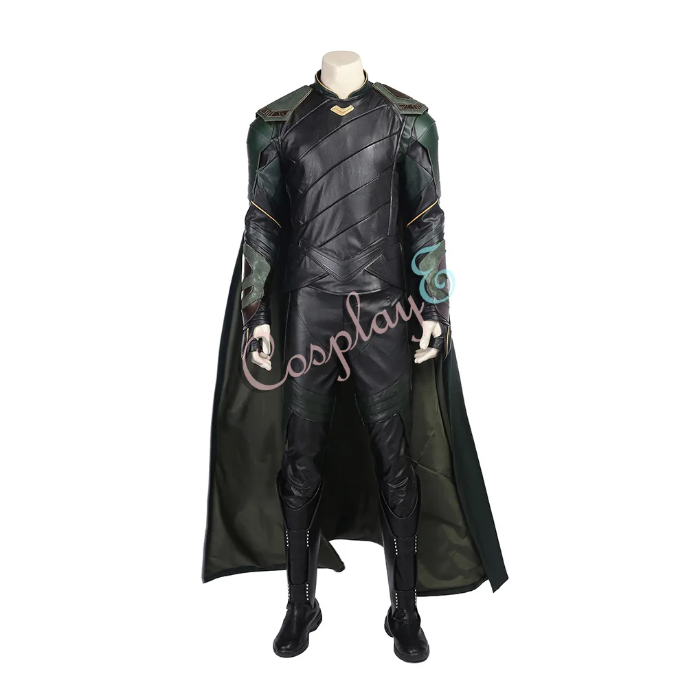 Костюм Локи Тор Ragnarok/ТОР 3 Косплей роскошный наряд человек полный комплект