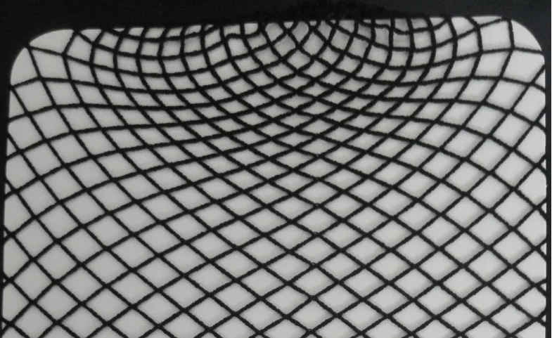 Леди Черный и белый цвета открытые ажурные чулки - Цвет: Medium mesh