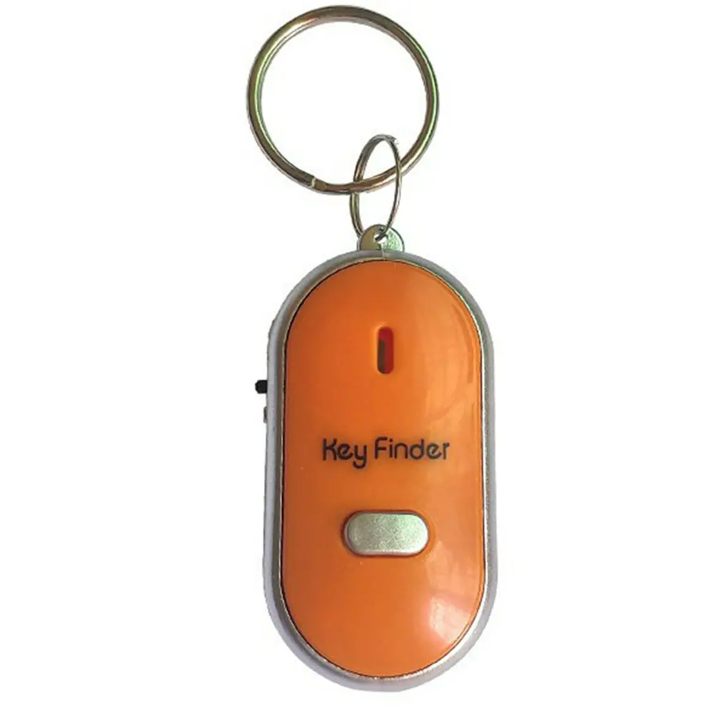 LED Whistle Key Finder Flashing Beeping Sound Control Alarm Anti Lost