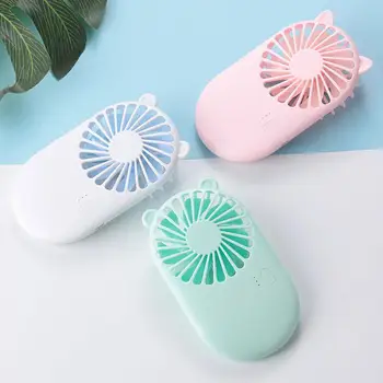 

Pocket Fan Handheld Fan USB Charging 800mAh Ultrathin Mini Travel Student Air Cooler Electric Fan Portable Plastic Outdoor