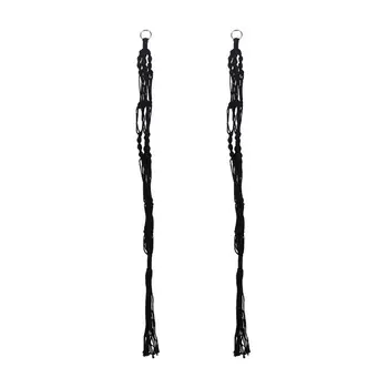 

2pcs Flower Pot Plant Pot Macetas Planter Durable Plant Hanging Basket Home Decoration Flower Pot Hanger For Home Balcony