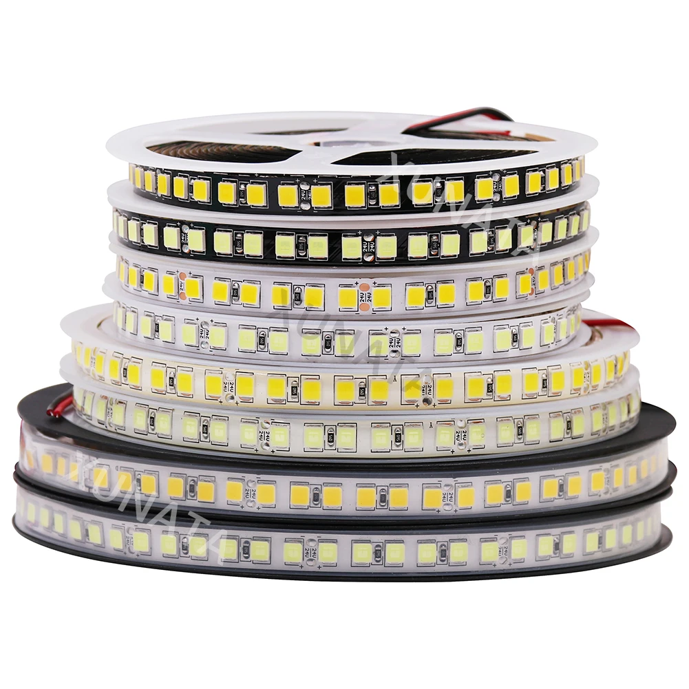 cheap 5M LED Strip Light DC12V 24V SMD 5054 120Leds m Flexible Waterproof Led Ribbon Tape for Home Living Room decoration Tiras Led