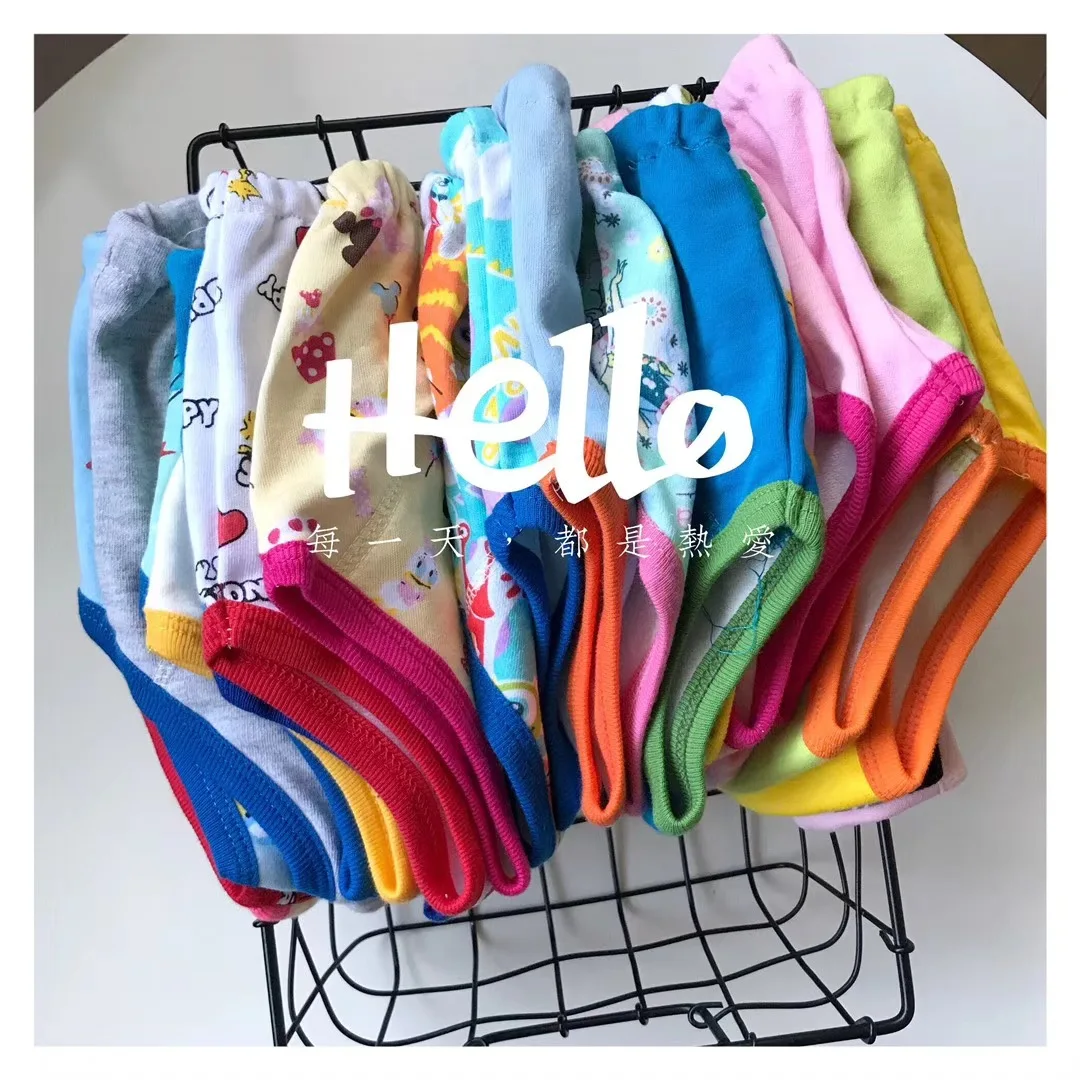Baby waterproof 3-layer learning pants infant triangular underwear children's training pants