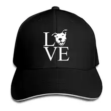 Мужская бейсболка в стиле хип-хоп с надписью Love Pit Bull