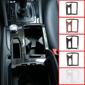 

For Mercedes Benz C Class W204 2008-2014 Car ABS Central Console Cup Holder Frame Trim E Class Coupe C207 W212 2010-12 RHD LHD