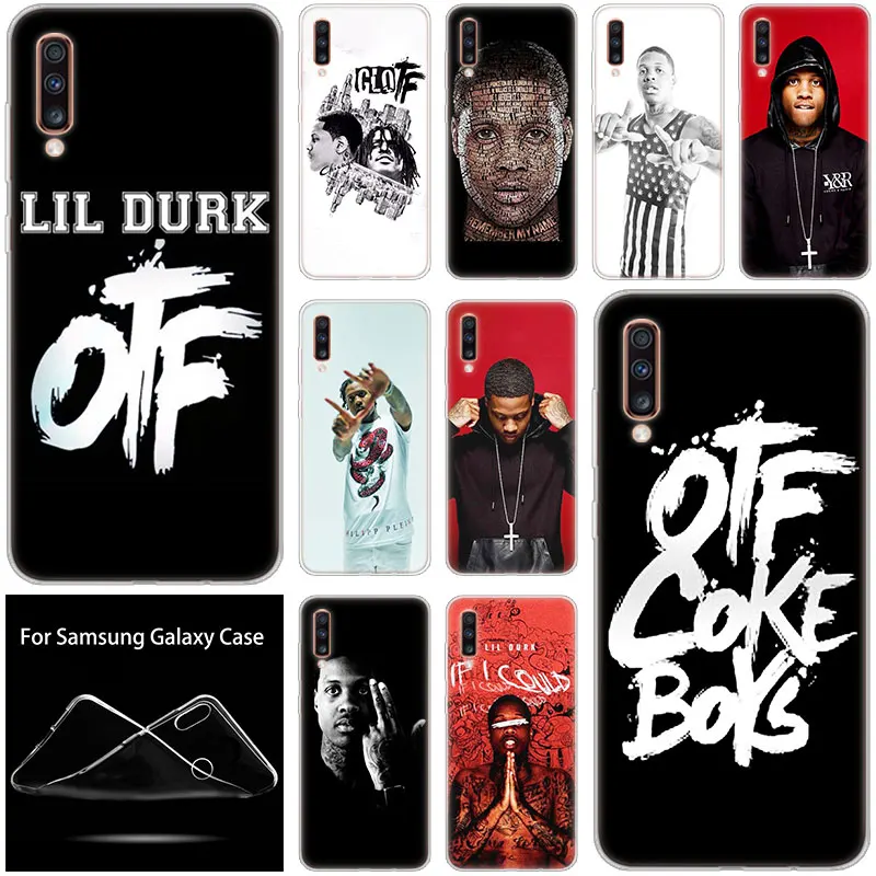 

Otf lil durk Hip Hop Silicone Case For Samsung Galaxy A90 A80 A70 A60 A50 A40 A30 A10 A20E A2CORE A9 A7 A8 A6 Plus 2018 A5 2017