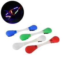 XANES задний фонарь для велосипеда 2 режима 300 люменов CR2032 батарея силиконовый ремешок свет Велоспорт Ночная лампа для фонаря фонарик