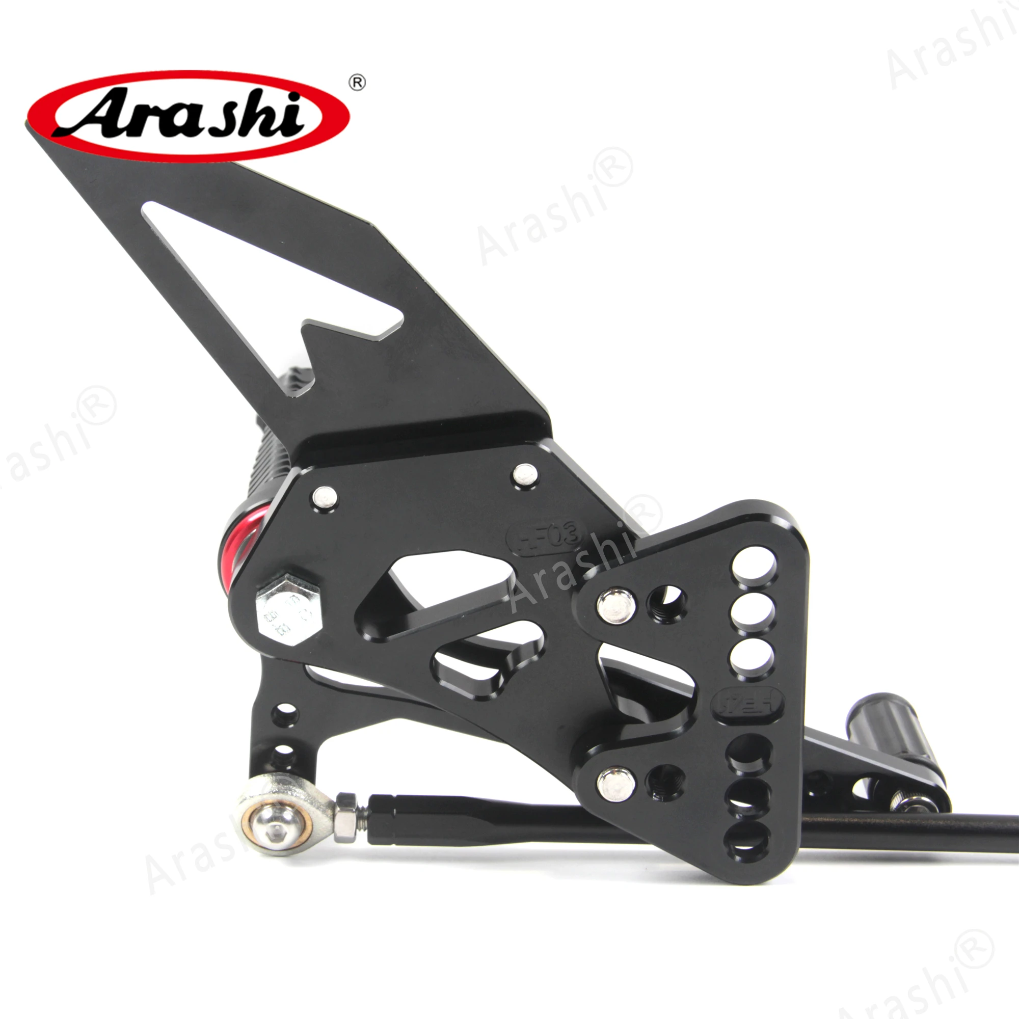 Arashi для SUZUKI GSXR1000 2005 2006 CNC Rider Rearset регулируемые Подножки GSX-R1000 GSXR 1000 05 06