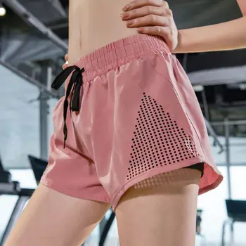 

Women Summer Sports Shorts Fitness Quick-drying Loose Anti-light Yoga Running Gym Shorts New Arrival