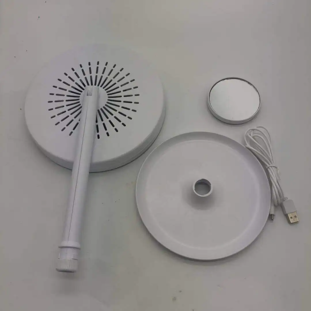 

Manufacturers Direct Selling Beauty Breeze Mirror Three-in-One with Fan LED Light Desktop No Sweat Makeup Mirror