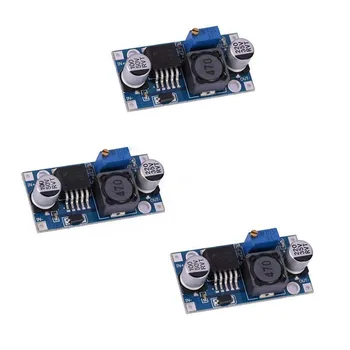 

3pcs LM2596S DC-DC Buck Converter Adjustable Power Supply Step Down Module