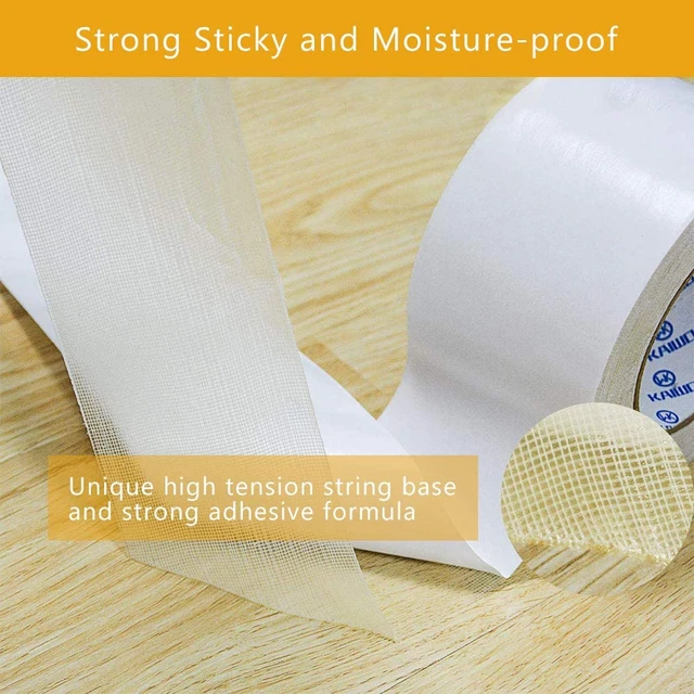 Drywall Joint Tape Self-Adhesive Fiberglass Drywall Mesh Tape for  Wall,Sheetrock,Ceiling Crack Repair - AliExpress