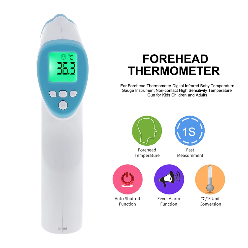 

Digital Thermometer Infrared Thermometer Non-contact Temperature Gauge Instrument Temperature Meter