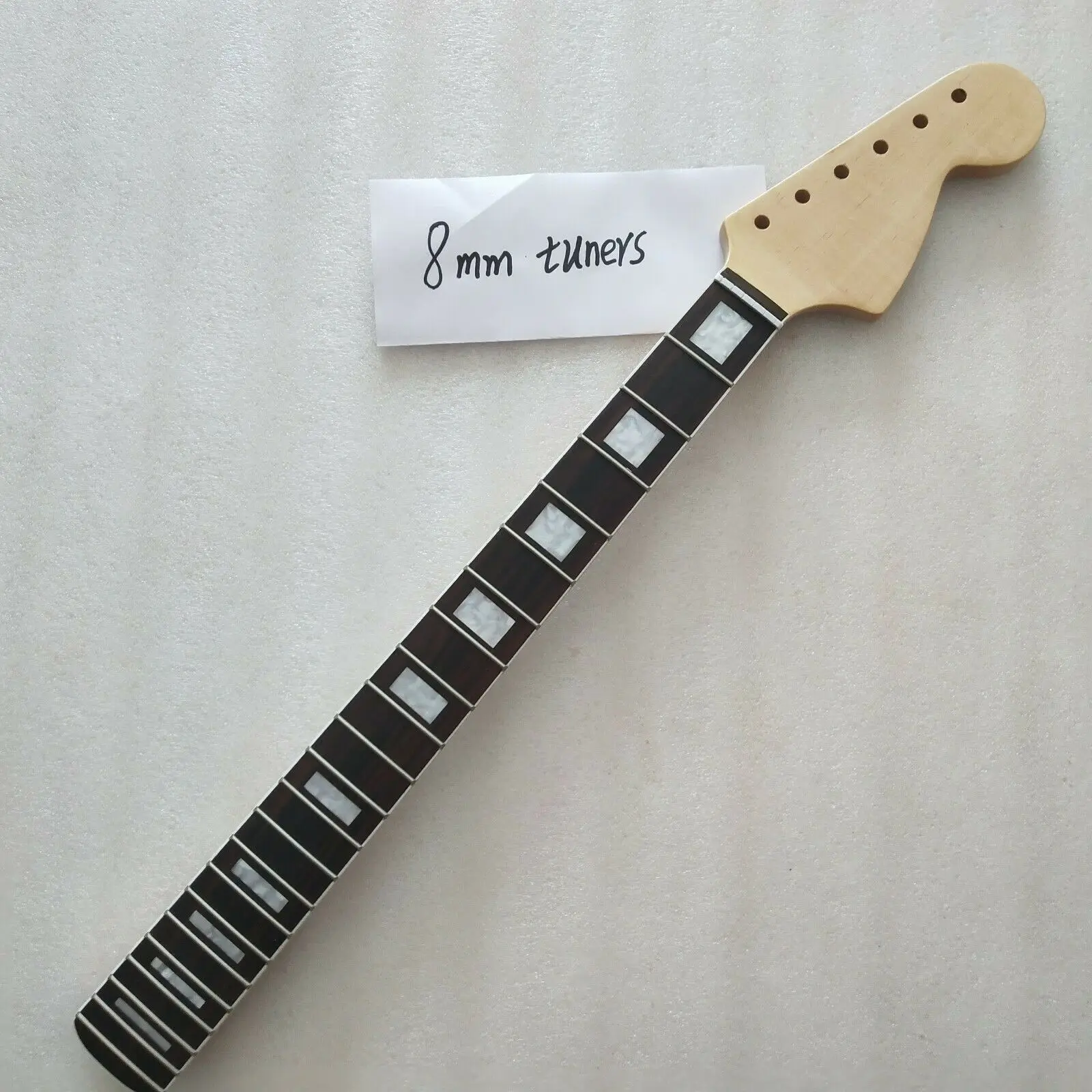 Блестящая 22 лада Кленовая винтажная гитара Шейная часть большая головка