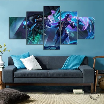 

Hot Mobile Game Mobile Legends Selena Virus HD Printed Wrapped Artwork for Home Decoration Decals