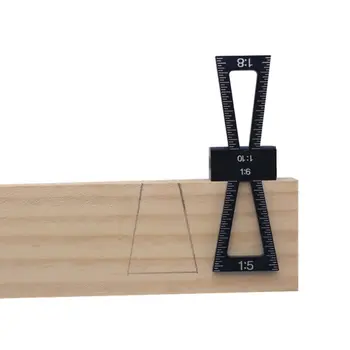 

Swallow Tail Dovetail Marker Guide Gauge Hand Cut Wood Joint Tool Scale Template