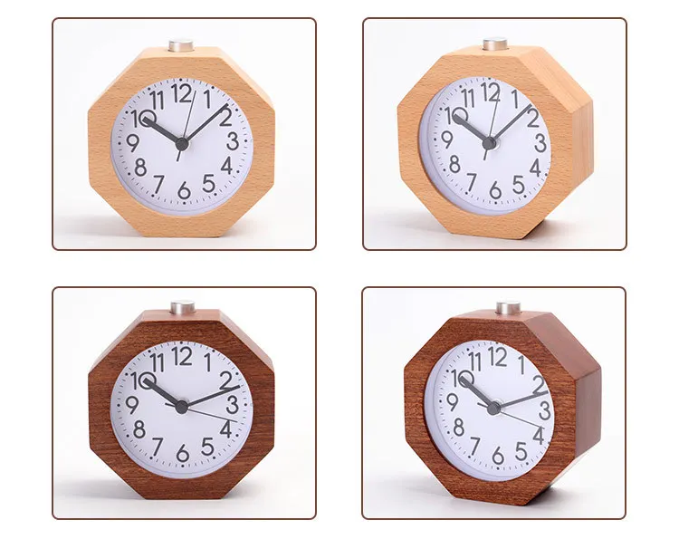 Polygon Creative Building Blocks Material Alarm Clock Lazy Night Light Alarm Clock Students Antair Nightstand