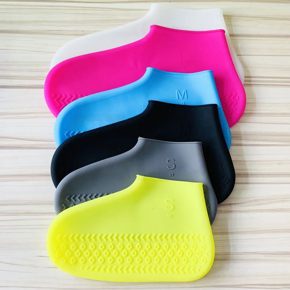 EiD practical Reusable Silicone Waterproof Rain Shoe Cover durable Outdoor Rainproof Hiking Skid-proof Cycling Sport Shoe Cover