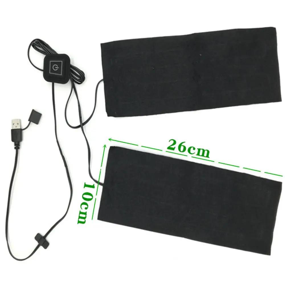 

Heating Pad Cloth USB Temperature Heated Film Neck Shoulder Back Pain Relief