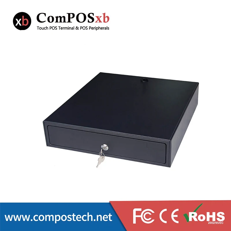 ComPOSxb 15 inch vertical base screen monitor with 330 cash drawer