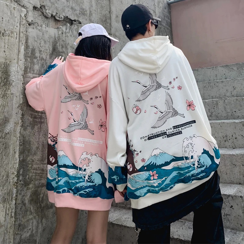 con capucha de algodón para hombres y mujeres con estampado de Hip Hop 2019|Sudaderas capucha y sudaderas| -