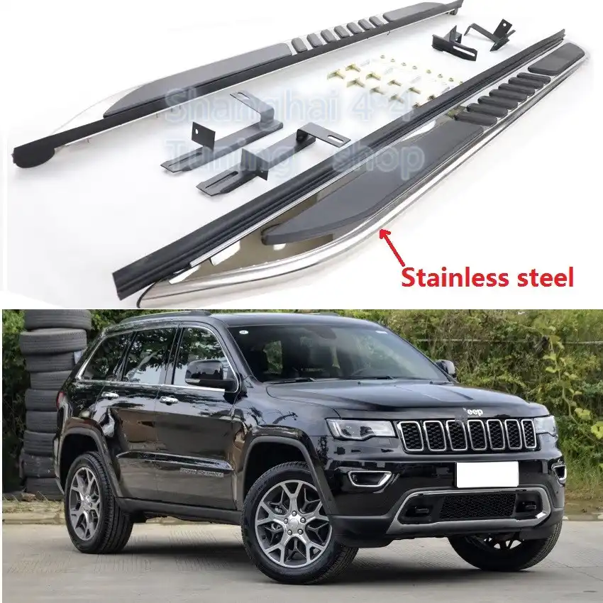 High Tech running board side step nerf bar for Jeep Grand Cherokee 2011