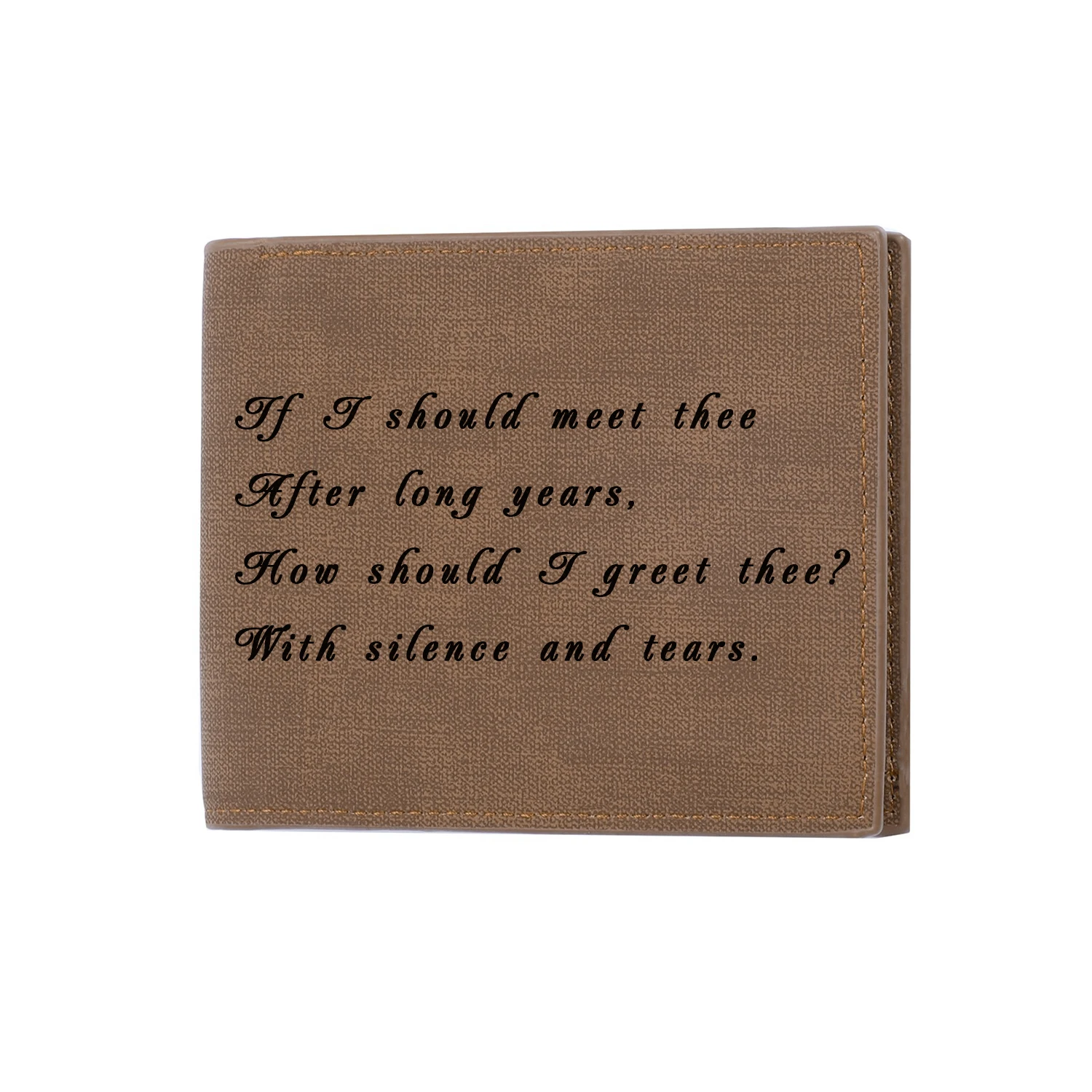 Wallet Men's New No Logo Custom Carving Picture Wallet Personalized Custom PU Leather Wallets Holiday Gift Custom Purse For Him