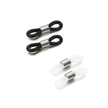 50 шт./лот, черные, белые, прозрачные спортивные очки, веревка, цепи для очков, аксессуары для очков, держатели для очков, соединитель для очков