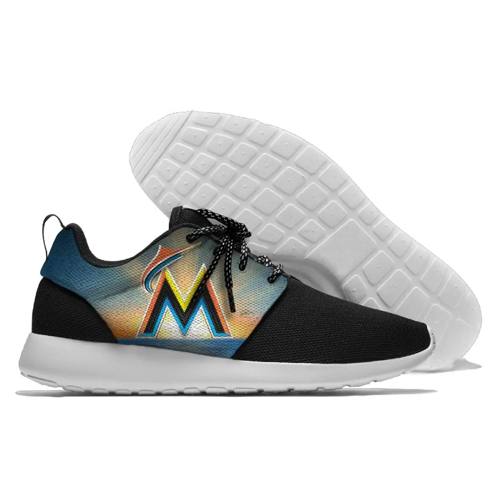Мужская обувь для бега Miami Marlins женские модные кроссовки девочек дышащая унисекс