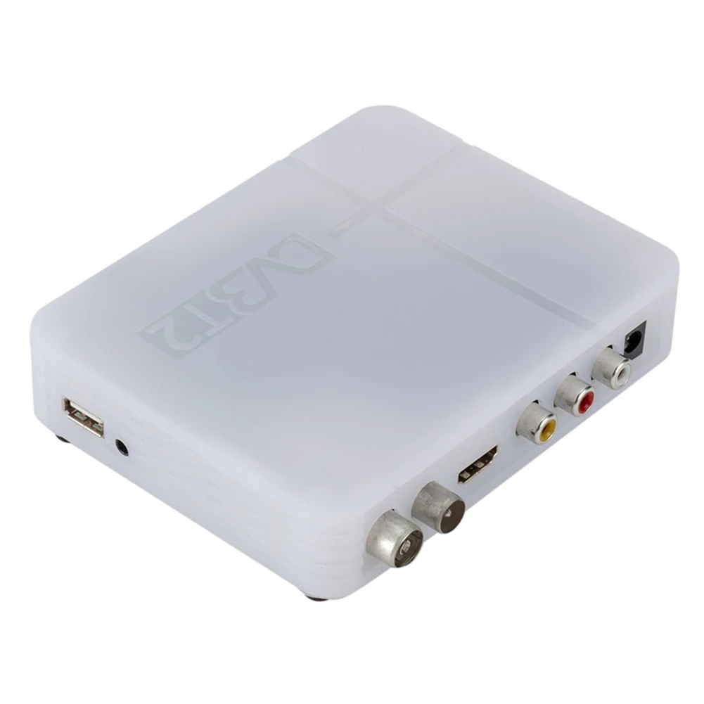 

TV Receiver High Definition Modulator Tuner DVB-T2 Decoder Protocol H.265 Home Use Satellite Digital Stable Signal Amplifier Box