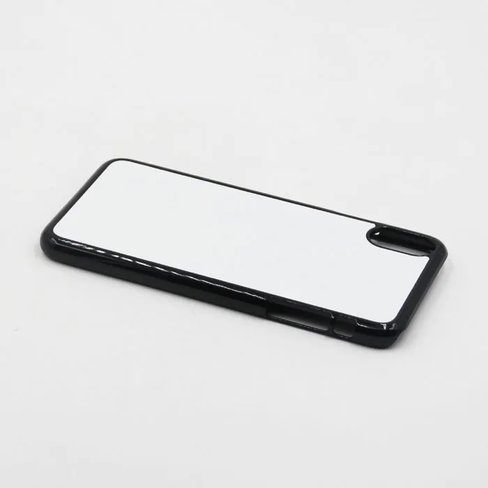 Пустая 2D Сублимация ТПУ+ PC Резина для iphone 11 11 pro max 7 8 8 plus X xr xs max с алюминиевыми вставками