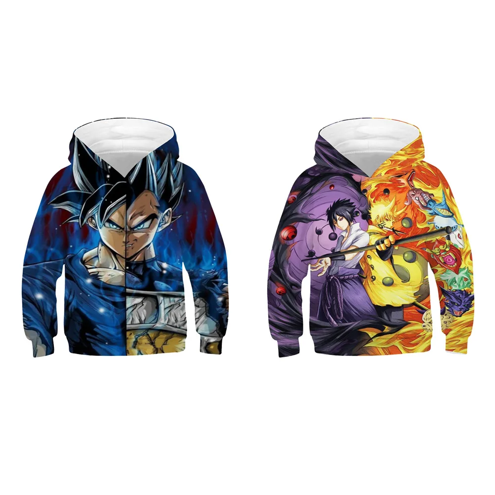 

Fashion Kids 3D print Dragon Ball Z hoodie Sweatshirts Boys girls Long Sleeve Casual Clothes Top Tee Shirt Enfant Coat